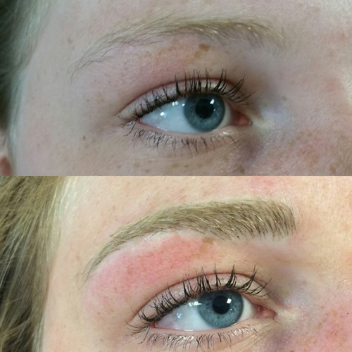 PMU Hairstrokes en Microblading